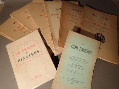 null 1940

PUBLICATIONS DE LA SOCIETE DES ETUDES INDOCHINOISES (6 volumes)

- BULLETIN...