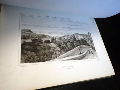 null 1847. Louis Antoine ROUSSIN (1819-1894). Souvenirs de L'ile Bourbon. Album de...