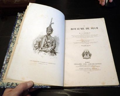 null 1869. Amédée Gréhan. Le Royaume de Siam. Edition Arthus Bertrand, Paris 1869....