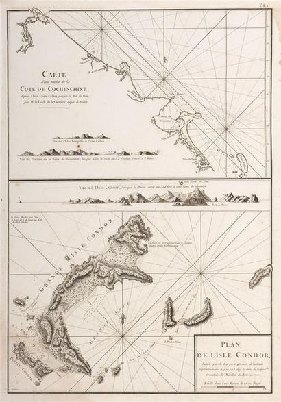 null 1750

Carte d'une partie de la côte de Cochinchine, dressée par M. le Floch...