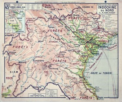 1935, Indochine du Nord / Delta du Tonkin,...