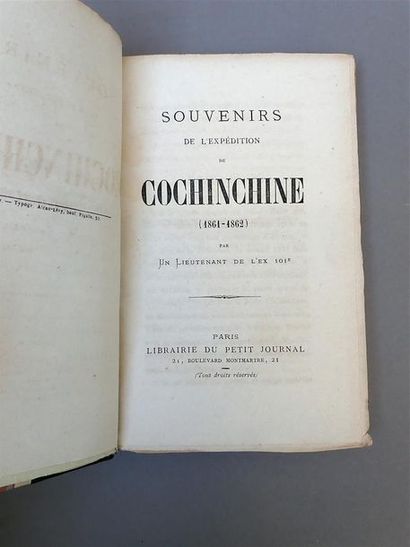 null 1865. M. Prudhomme. Souvenirs de L'Expédition de Cochinchine par un lieutenant...