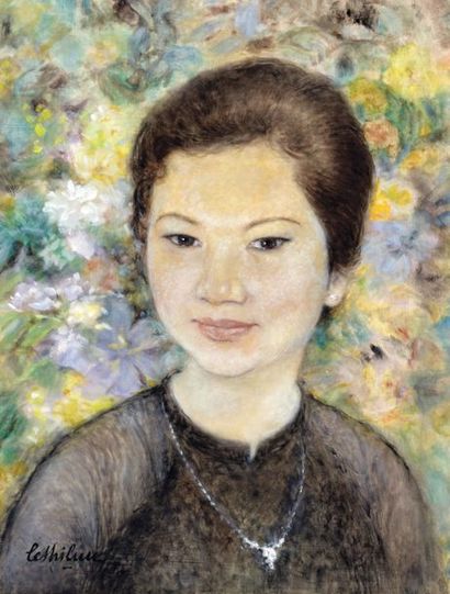 null Lê Thi Luu (1911-1988)
Ecole des Beaux-Arts de l'Indochine. Promotion 1932.
Portrait...