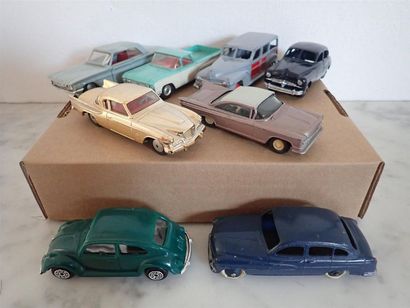 null DTA. Corgi Toys. Norev. DTF. Gama. 8 véhicules dont Chevrolet El Camino. Studebaker...