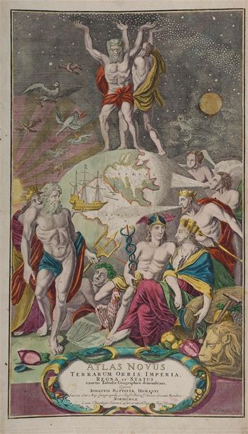[Jean Baptiste Homann]. Atlas novus terrarum...