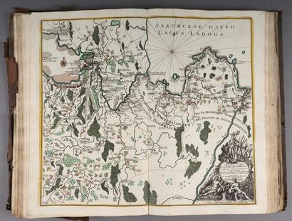 null [Jean Baptiste Homann]. Atlas novus terrarum orbis imperia, regna et status...