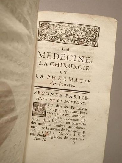 null Philippe HECQUET, 

La Médecine, la Chirurgie, et la Pharmacie des pauvres....