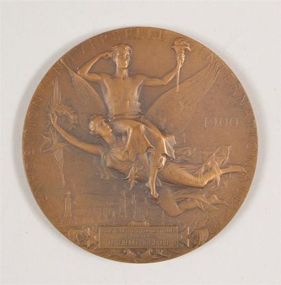 null Médaille de participant attribuée à la «Société de gymnastique des enfants du...