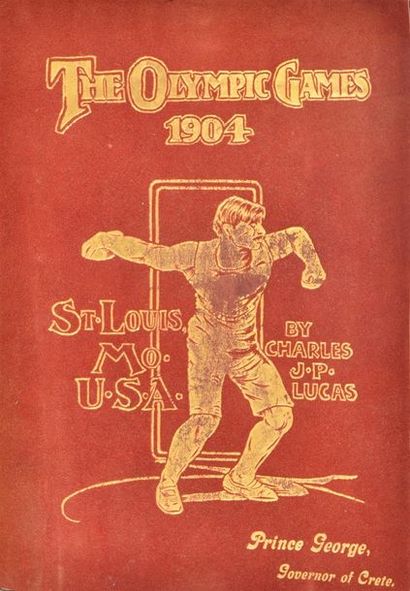 null Spalding's Official Athletic Almanac pour 1905. Numéro spécial Jeux Olympiques...