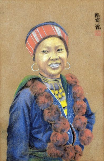 null Nguyen Huu Duyet (XXe)

Actif à Hanoï de 1920 à 1940. Spécialiste du portrait.

Femme...