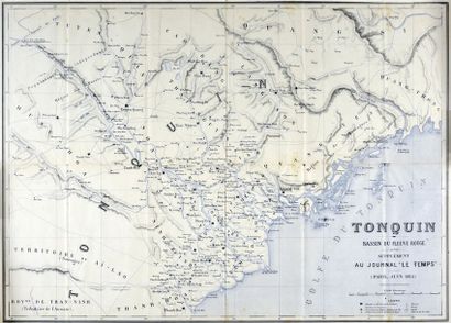 null 1883

Tonquin - Bassin du Fleuve Rouge.

Carte dressée et éditée pour le Journal...