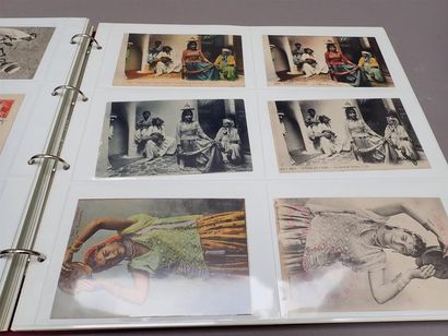 null 1900

Cartes postales d'Algérie : Mauresques, sujets féminins et mises en scènes.

Album...