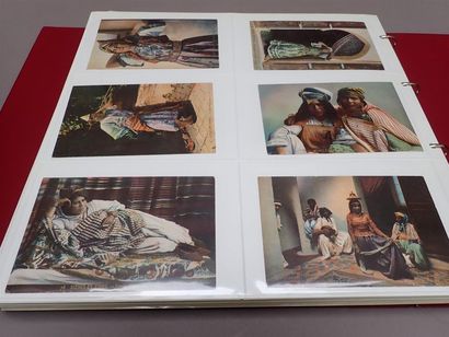 null 1900

Cartes postales d'Algérie : Mauresques, sujets féminins et mises en scènes.

Album...
