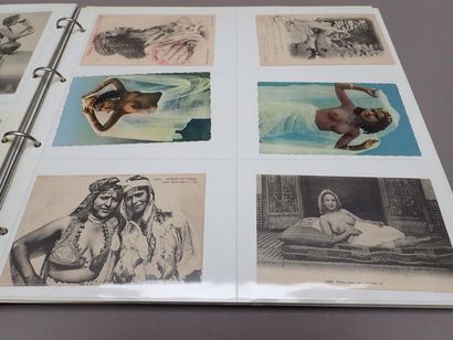 null 1900

 Cartes postales d'Algérie : Rue des Ouled-Naïls, femmes nues et nombreuses...