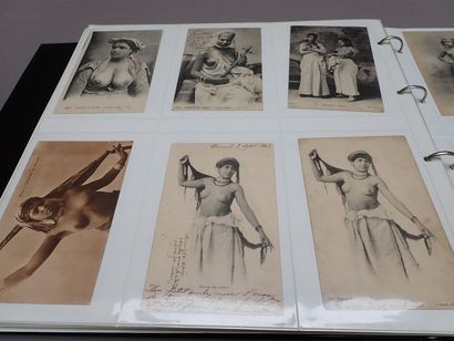 null 1900

 Cartes postales d'Algérie : Rue des Ouled-Naïls, femmes nues et nombreuses...