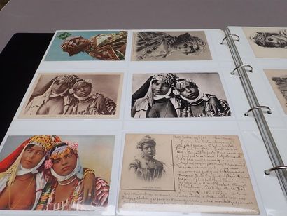 null 1900

Cartes postales d'Algérie : Kabylie et femmes Kabyles.

Album moderne...