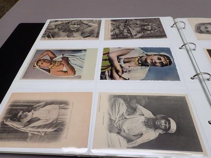 null 1900

Cartes postales d'Algérie : Kabylie et femmes Kabyles.

Album moderne...