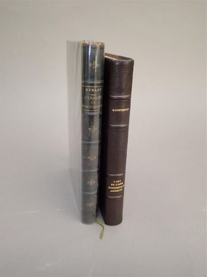 null Lot sur le Moyen-Orient (2 volumes): - MENANT (Joachim), Annales des rois d'Assyrie,...