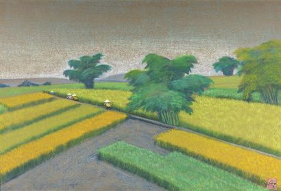 null Ngoc To NGUYEN (1952)

La récolte.

Pastels sur carton. Signé et cachet de l'artiste...