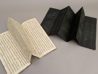 [BIRMANIE] 

Manuscrit en accordéon contenant...