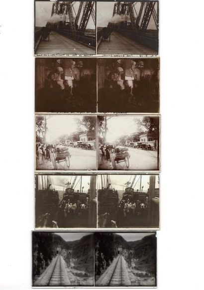 null 1927

Chine : Collection d'environ 634 photographies stéréoscopiques en 3D de...
