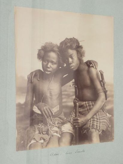 null AFRIQUE. Jeunes somalis. Femme et son enfant. Croisière noire, 1924. Cing tirages...