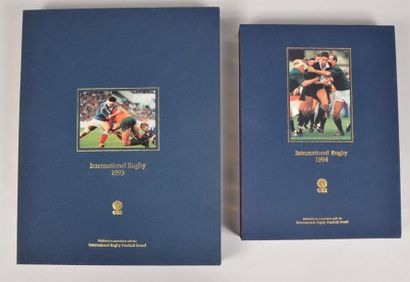 null International Rugby 1993 et 1994. 2 volumes publiés en association avec l'International...