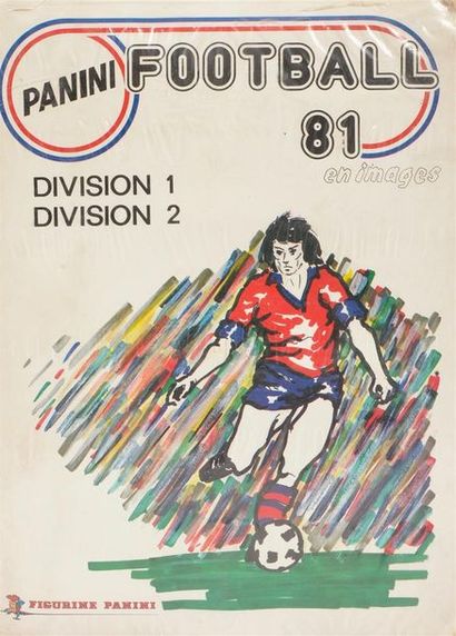 null Album Panini 1981 sous blister d'origine, comportant le set de 574 vignettes...