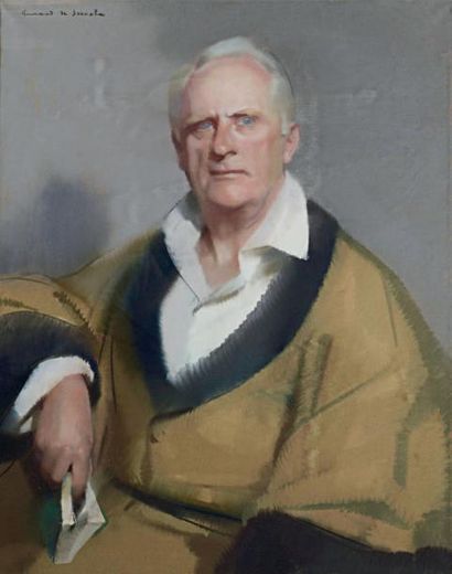 Lucien Victor GUIRAND de SCÉVOLA (1871-1950) Portrait de Charles Le Bargy
Pastel...