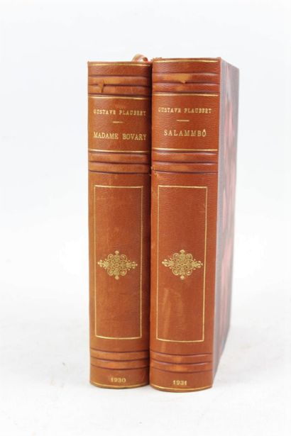  Lot de littérature par Gustave FLAUBERT comprenant: 
FLAUBERT Gustave, BOUILLAIRE... Gazette Drouot