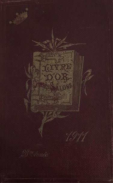 null [ANNUAIRE]. Le Livre d'or des salons. 1911. Paris, F. Bender, s. d. [1911]....