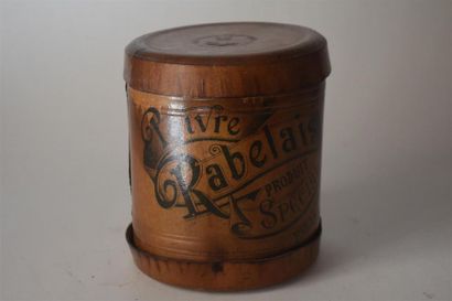 null Ensemble de trois boîtes Rabelais, XIXe siècle
Comprenant une boîte à poivre,...