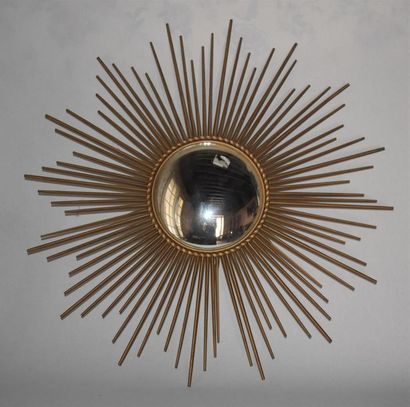 null CHATY VALLAURIS Alpes Maritimes (XXe siècle)
Starburst Mirror, vers 1960
Signé...