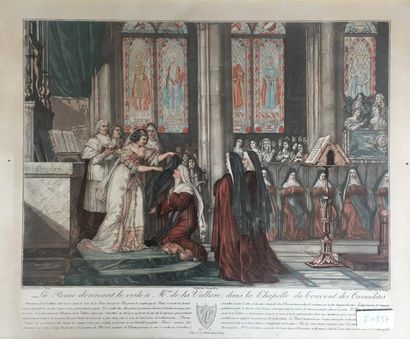 null D'après Horace Vernet
Histoire de madame de La Vallière
Huit gravures en couleur...
