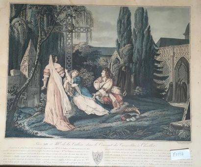 null D'après Horace Vernet
Histoire de madame de La Vallière
Huit gravures en couleur...