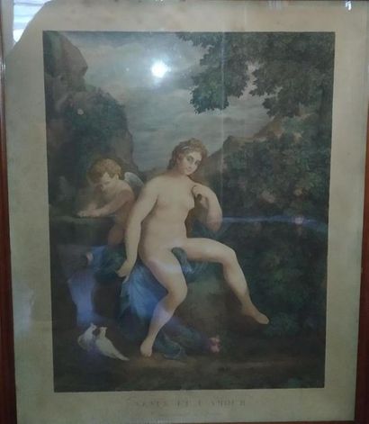D'après Carle VAN LOO (1705-1765) Venus et...