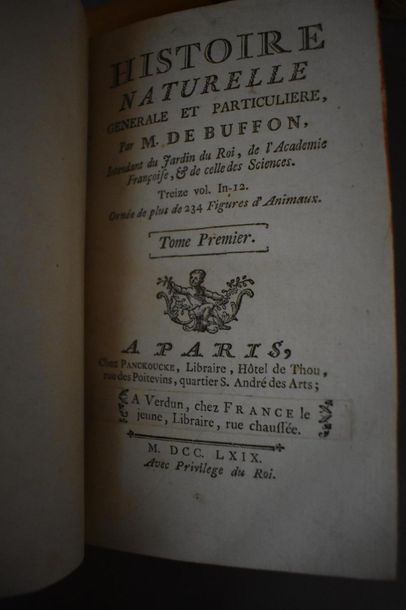null Georges-Louis LECLERC, comte de BUFFON, (1707 - 1788)
Histoire naturelle générale...
