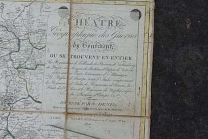 null Théâtre géographique des Guerres du Continent
Carte dressée par L. Denis à Paris...