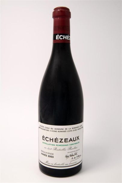 null Echézeaux, Grand Cru, 2003
Domaine de la Romanée Conti
One bottle