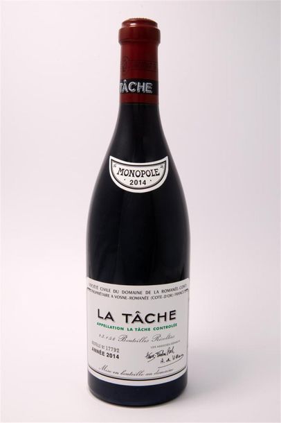 null La Tâche, Grand Cru, 2014
Domaine de la Romanée Conti
One Bottle