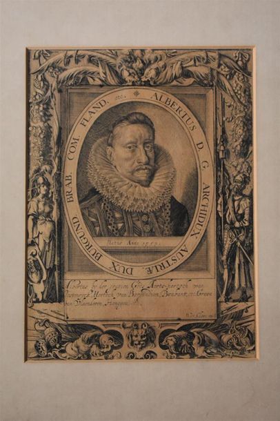 null D'après Nicolas de CLERCK (? - 1623)
Albert, Archiduc d'Autriche, duc de Bourgogne,...