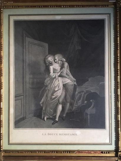 After Boilly engraved by Tresca
La douce...