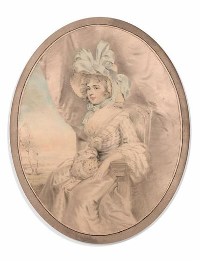 John DOWMAN (1750-1824)
Portrait de Lady...