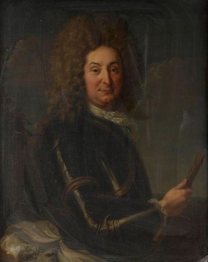 null École FRANÇAISE vers 1720, entourage de Jean Baptiste SANTERRE
Portrait dit...