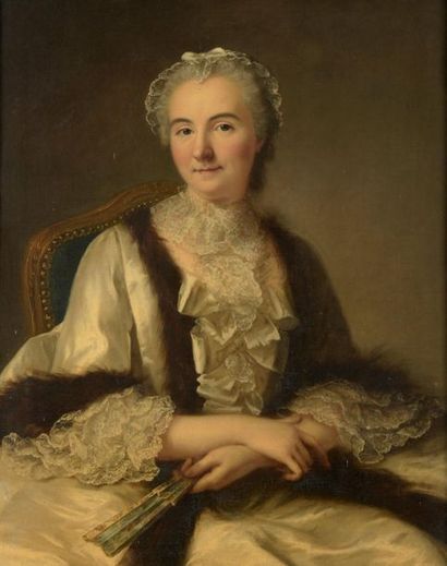 Marianne LOIR (active à Paris de 1754 à 1769)
Portrait...