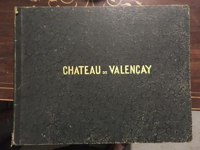 null [VALENÇAY]. Vue du château de Valençay. 
S. L., 1836. Album in-4°, percaline...