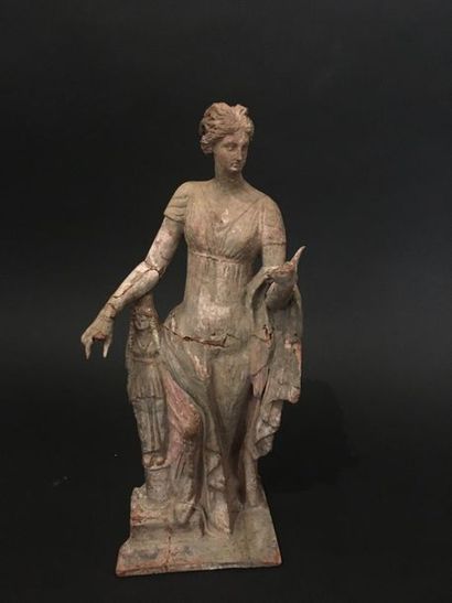 null Grande statuette votive
Art grec, Grande-Grèce ou Asie Mineure, IVe s.av. J.-C.
Représentant...