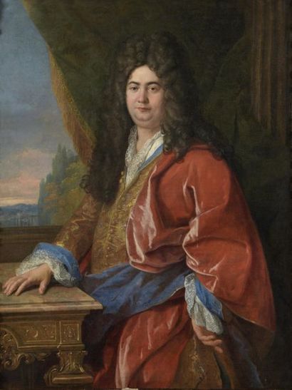 null Attribué à Louis II de BOULLOGNE (1654-1733)
Portrait de Jean Louis Arnault...