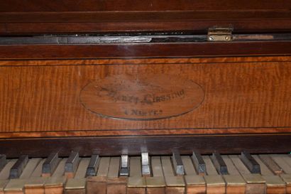 null Jean Henry CLASSING (1761-1812)
PIANO FORTE in mahogany and mahogany veneer,...