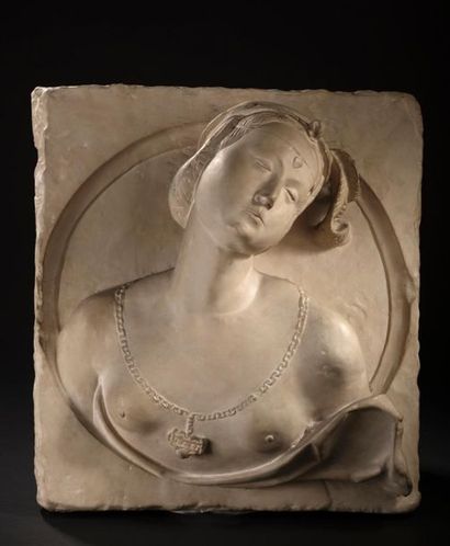 null VERY HIGH RELIEF in plaster in the neo-Renaissance taste
60 x 57 cm

